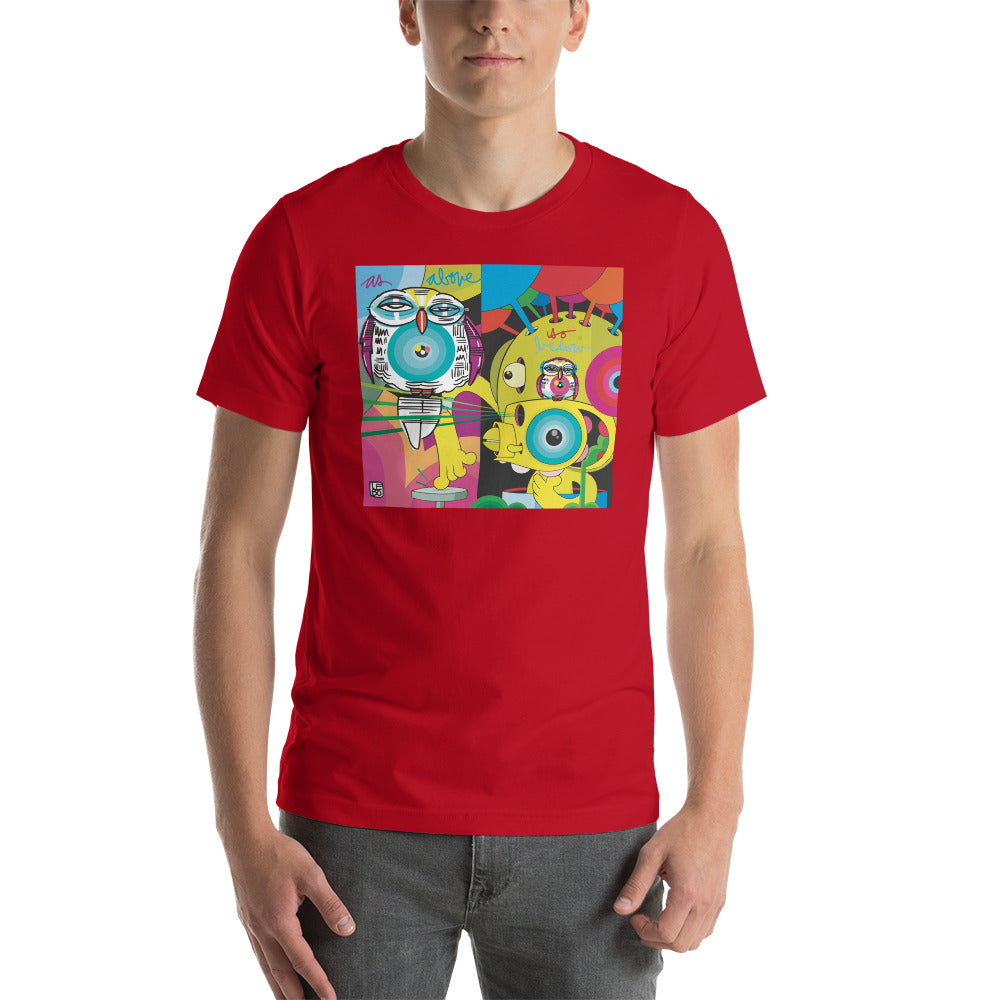 As Above so Below - LEBO X DALEK - LEBo Short Sleeve Unisex T-Shirt